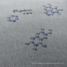 Luxury Anti-static Graphene Fiber Knitted Mattress Fabric Bedding Cover Customized Jacquard FOB YARN DYED Accept Customized Logo